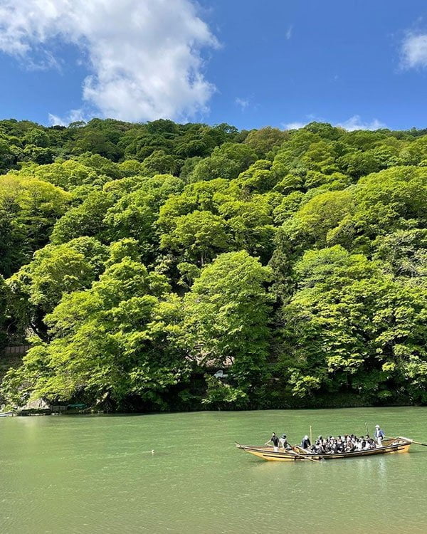 京都嵐山一日遊 嵐山小火車 嵐山公園 龜山公園