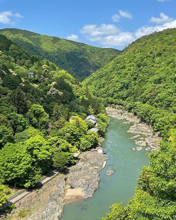 京都嵐山一日遊 嵐山小火車 嵐山竹林 嵐山公園 龜山公園