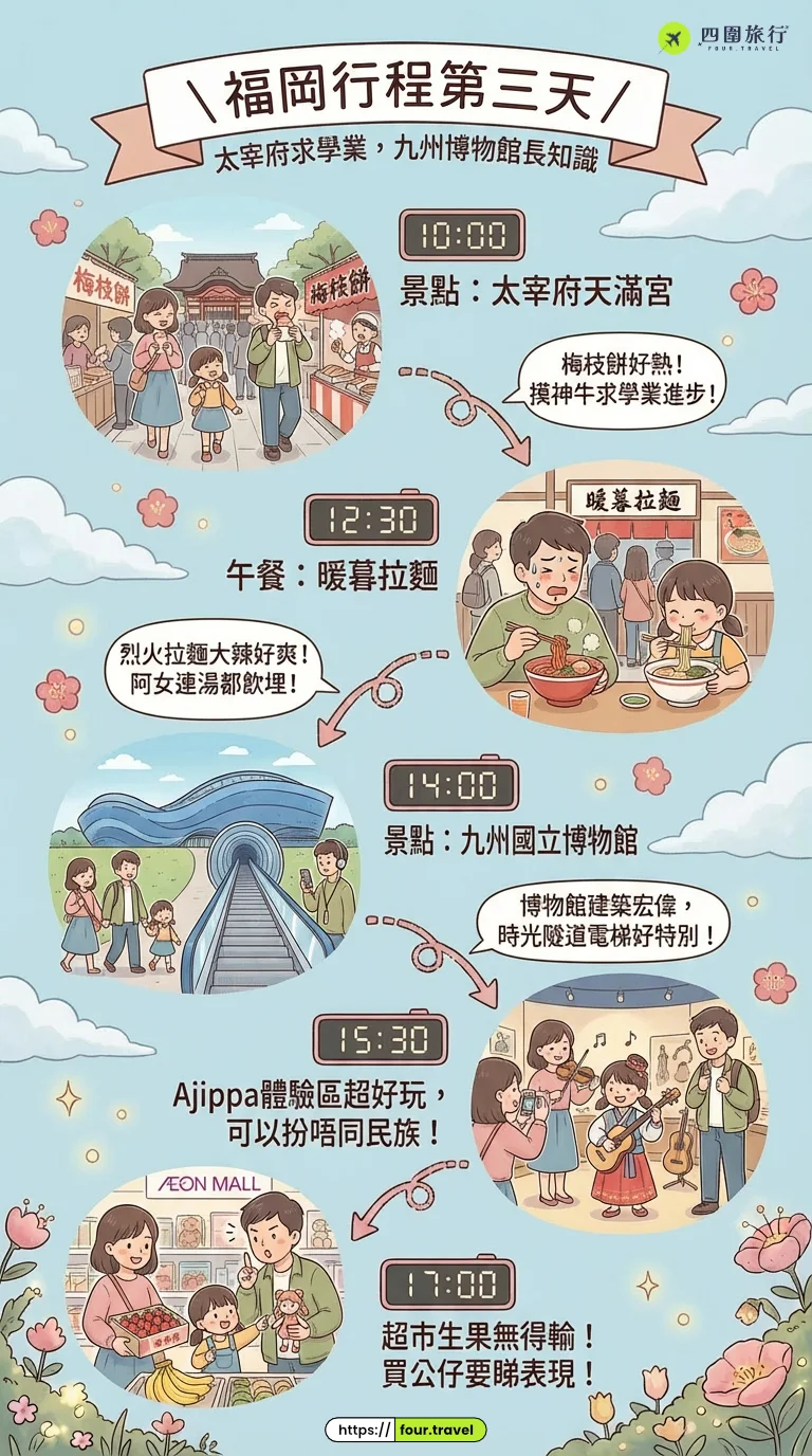 福岡親子行程第3天 福岡自駕遊